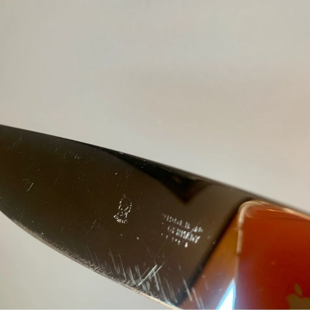 Anton Wingen Jr. Solingen Germany Carving Knife Stag Antler Handle